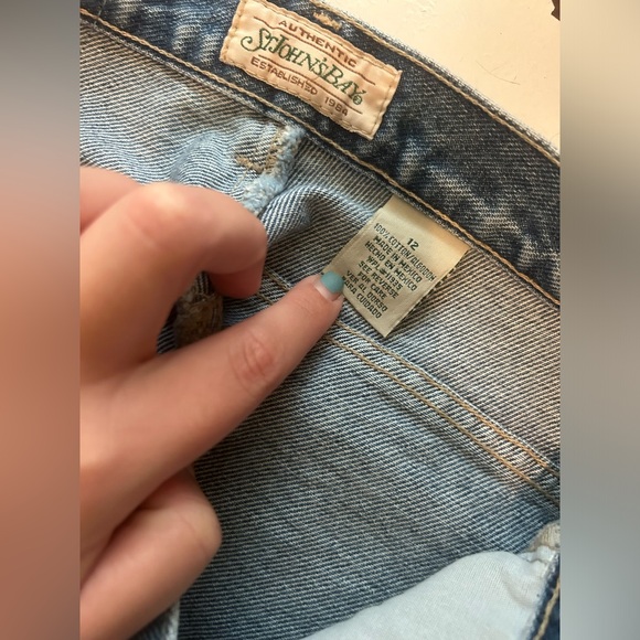 NWT St Johns Bay Denim Skirt ✨ - Picture 5 of 5